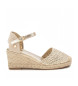 Xti Espadriller 143844 guld