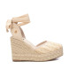 Xti Espadryle 143951 beżowy