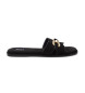 Xti Sandaler i læder 130335 sort