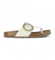 Yokono Leather sandals Granada 704 white