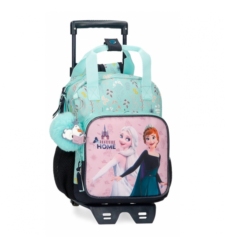 Joumma Bags Frozen sac à dos à roulettes 22421T1 turquoise - 23x28x10cm - 