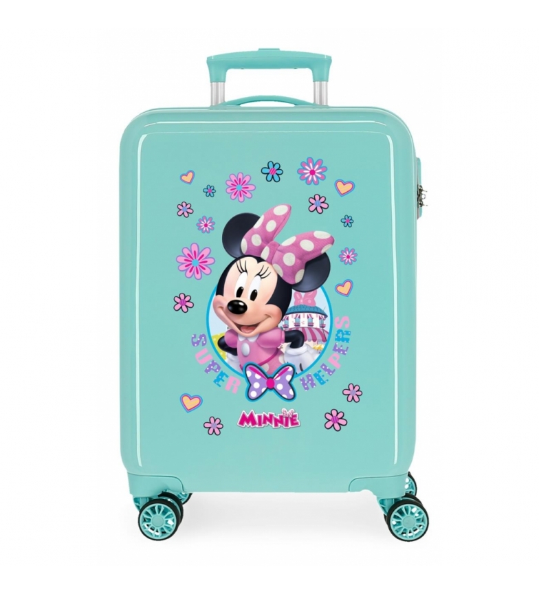 Joumma Bags Valigia cabina rigida turchese Minnie Super Helpers  -38x55x20cm- - ESD Store moda, calzature e accessori - migliori marche di  scarpe e scarpe firmate