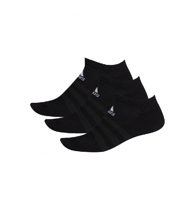 adidas Pack de 3 calcetines CUSH LOW 3PP negro