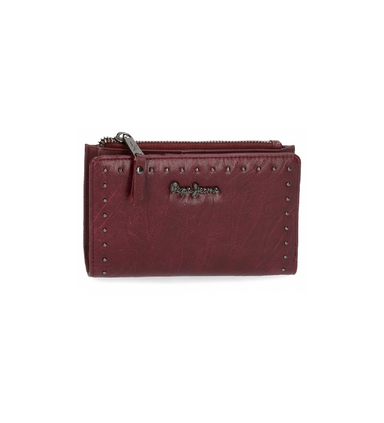 Pepe Jeans Carteira Maroon Chic Card Holder -17x10x2cm