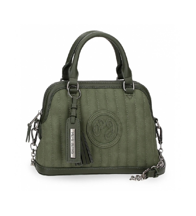 Pepe Jeans Lia green handbag -25x18x9cm