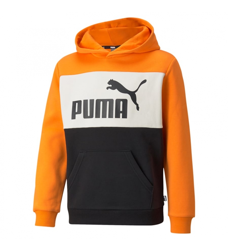 Puma Sweatshirt ESS+ Colorblock orange