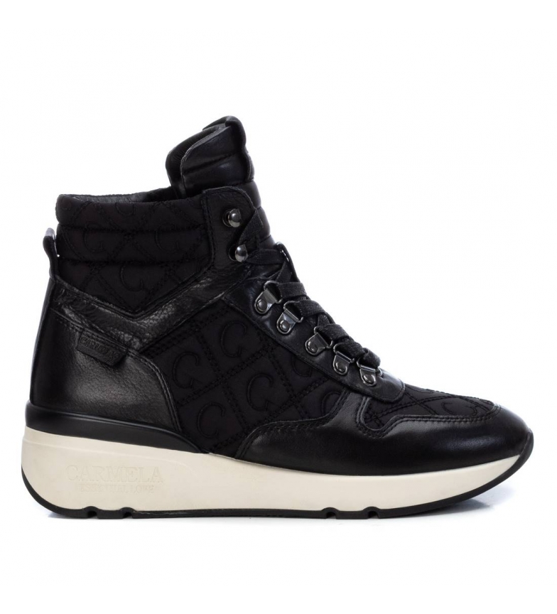 Carmela Leather ankle boots 068114 black
