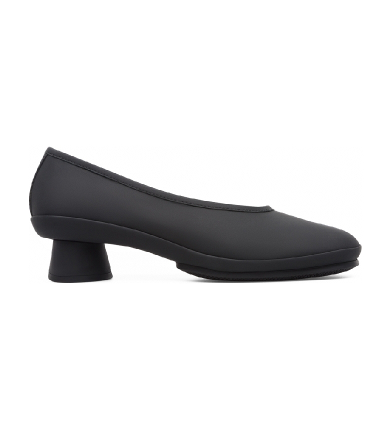 CAMPER Black Alright leather shoes -Heel height: 4,5cm