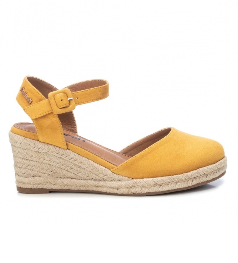 Comprar Refresh Alpargatas 072858 amarillo -Altura del tacón: 7cm- - tu  tienda online de Trekking