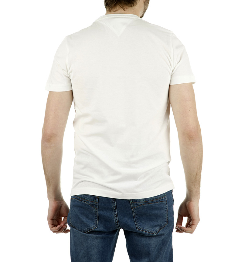 Lars Blanco Camiseta Hilfiger Tommy Tee ZiukOPX