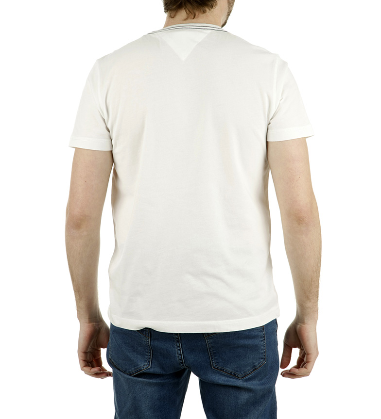 Blanco Tommy Camiseta Lukas Tee Hilfiger H2eDIE9bWY