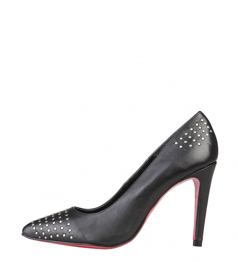 Arnaldo Piel 5cm Toscani Zapatos Color Tacn9 De Negroaltura OXiTwkZuP