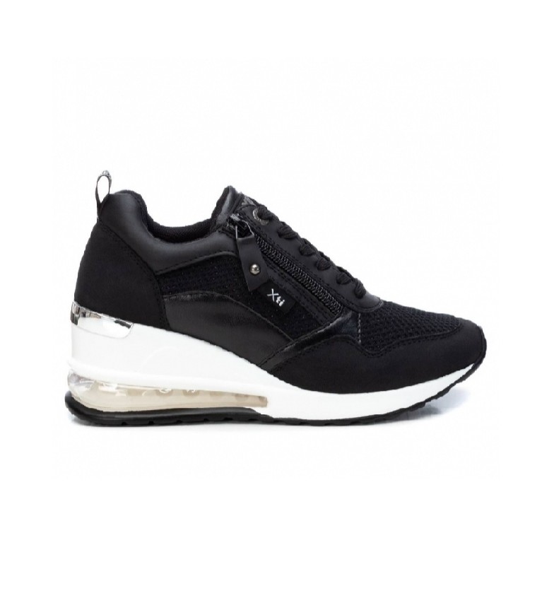 Xti 044855 negro -Altura cuña: 6 cm- - Tienda Esdemarca calzado, y complementos - zapatos de marca y zapatillas de marca