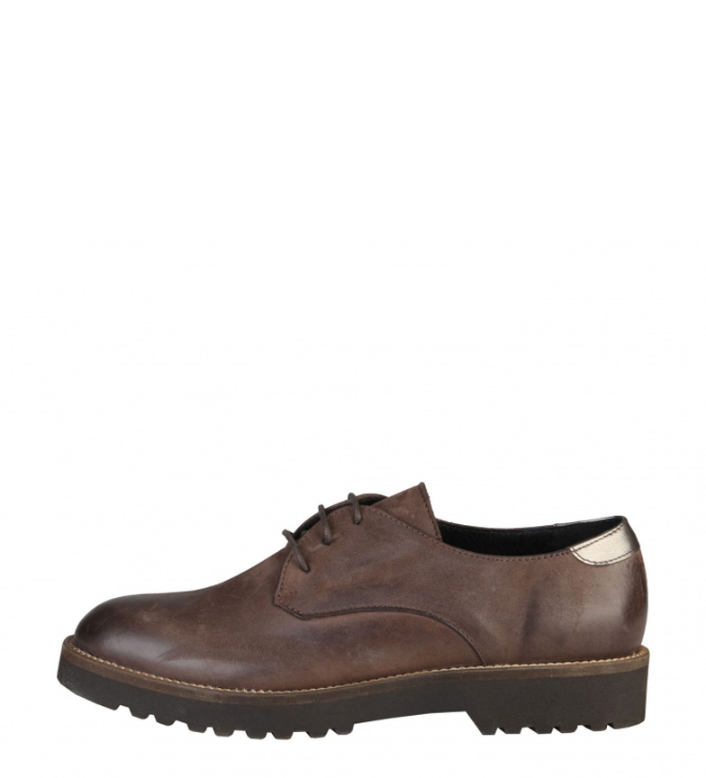 In Italia Zapatos Renata Made Piel Marrn De iukXPZ
