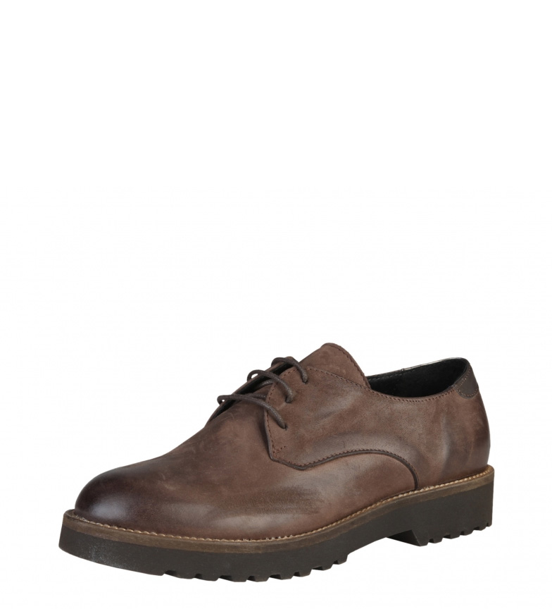 In Italia Zapatos Renata Made Piel Marrn De iukXPZ