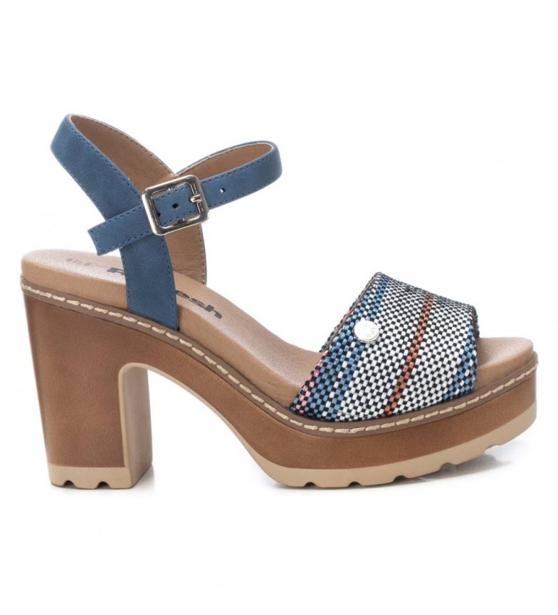 farvel Agurk Seaboard Refresh Sandaler 170694 blå -Højde hæl 10 cm - Esdemarca butik med fodtøj,  mode og tilbehør - bedste mærker i sko og designersko