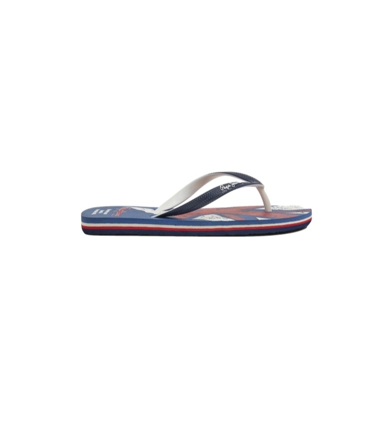 Pepe Jeans Flip flops Beach Flag blue ESD Store fashion