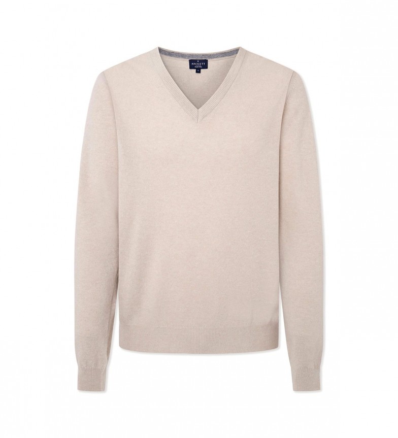 Hackett London Merino Cash Mix Crew - Ovillo De Lana, Sudadera