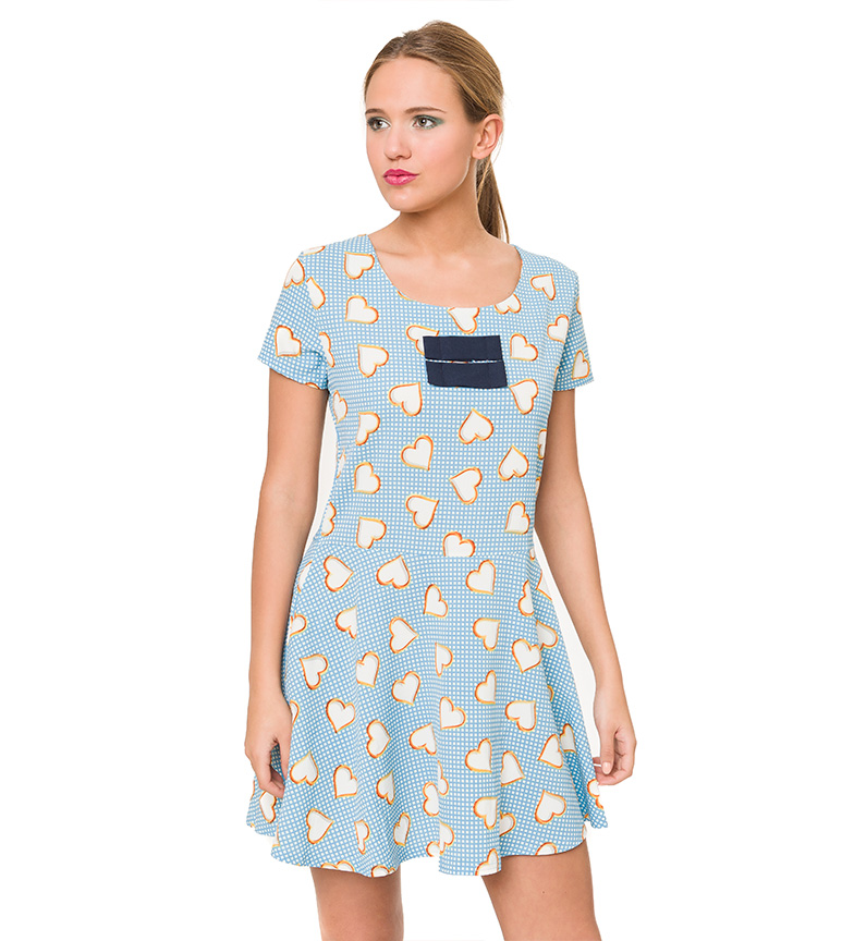 M Azura c Vestido Azul sQdthrC