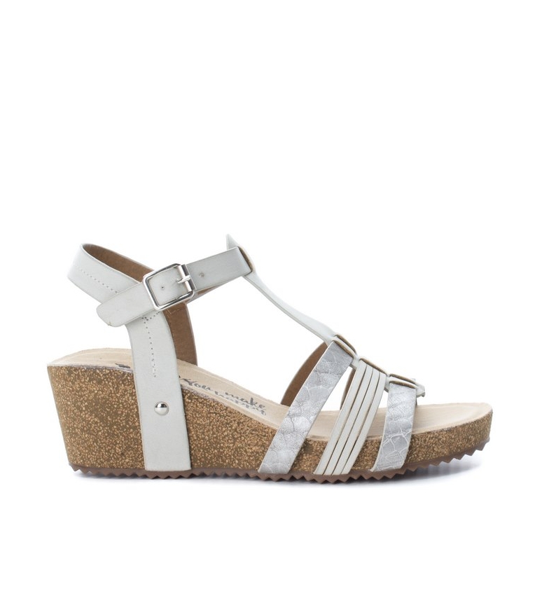 Cuña Bios Comprar Xti Sandalias Altura Plata 046860 Cuña6cm vN8wm0Oyn