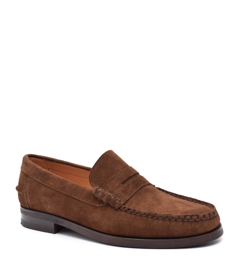 Darwin Marrn Piel amp;p Mocasines De Cobbler G IDH9E2
