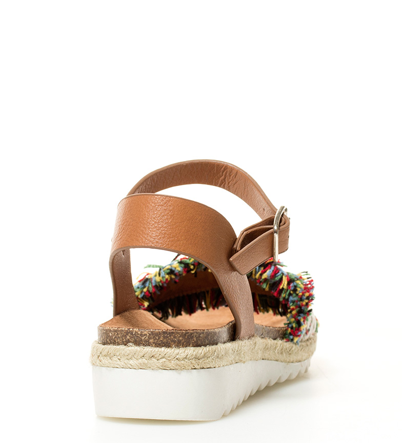 Cua4 Sandalias Mustang Marrnaltura Reeva 5cm xorCedBW