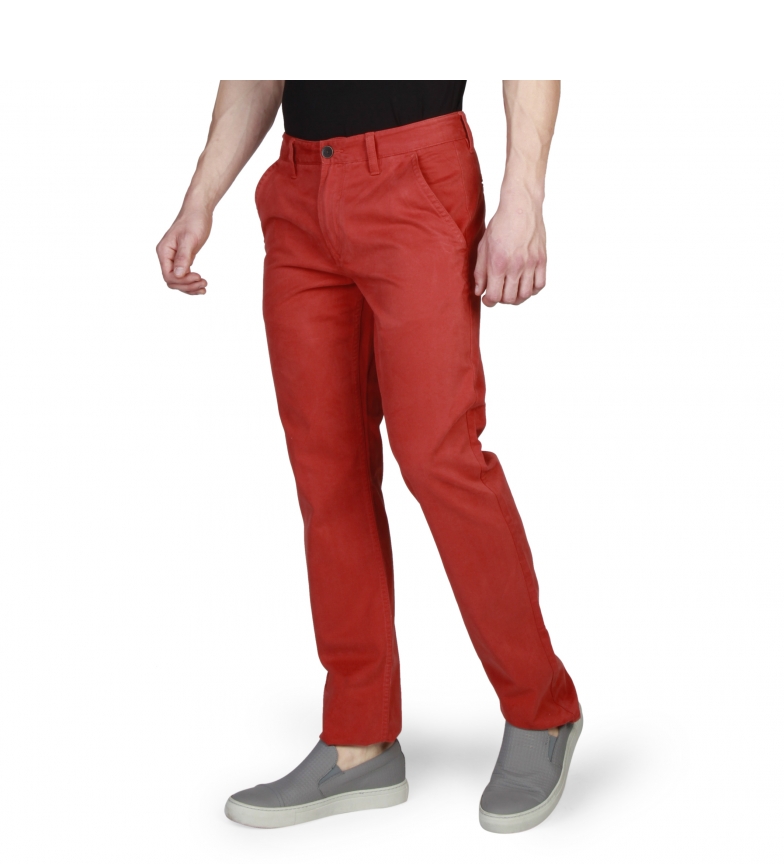 length 32 Red Timberland A17cd Pantalones ED29YWHI