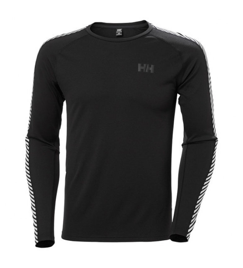 Helly Hansen Sweat-shirt Lifa Active Stripe Crew noir 
