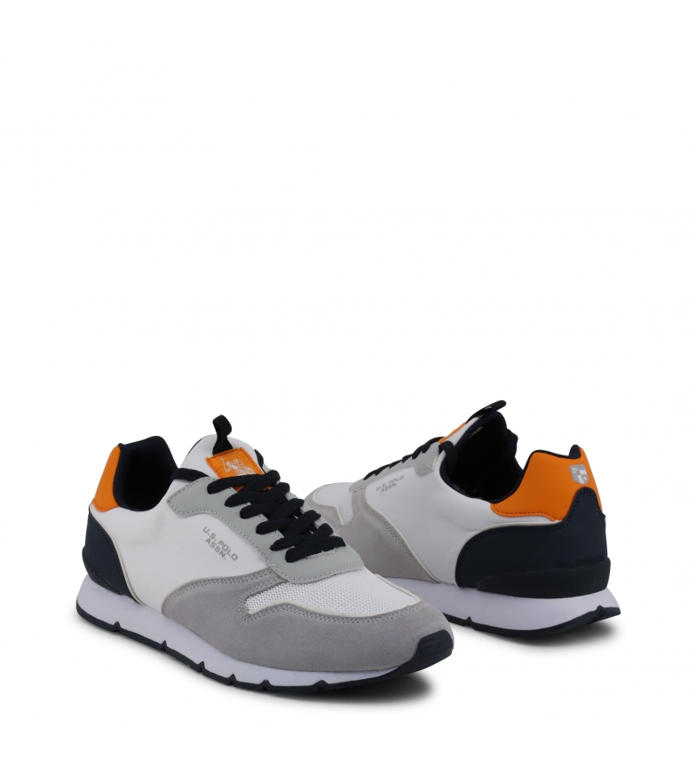 U Hombre chico s ts1 Maxil4058s9 Blanco Azul Sneakers White Gris Polo Tela fRqpf