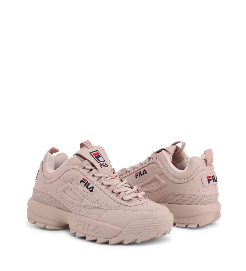 fila disruptor pink size 8