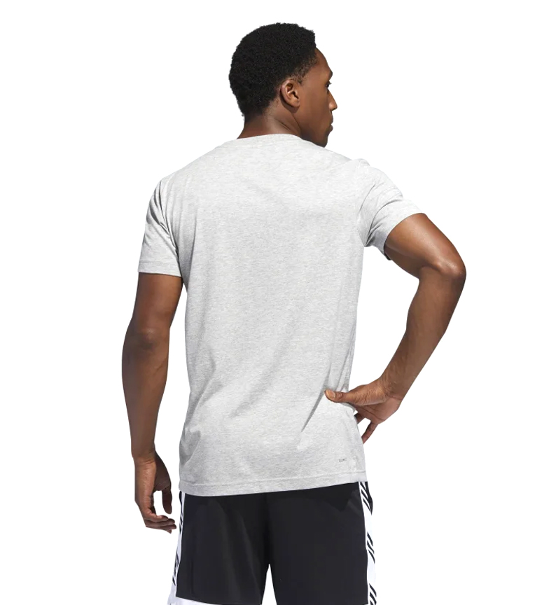Camiseta Gris Graphic By Live Ball Adidas QrsxdCth