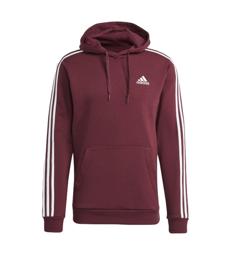 adidas Sweatshirt Essentials Fleece 3-S marron