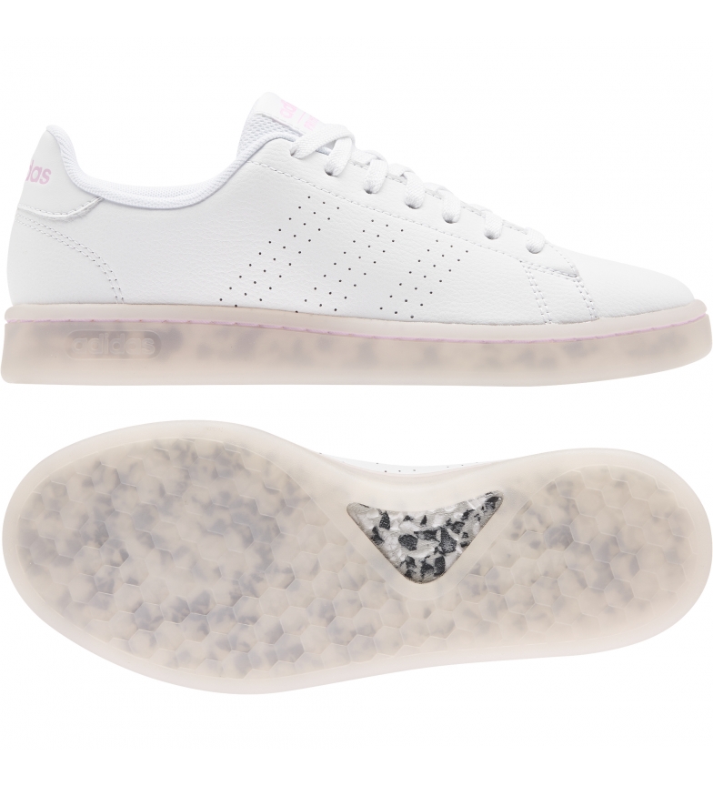 adidas Advantage Primegreen White Pink Women Casual Lifestyle Shoes FY6032  | Kixify Marketplace