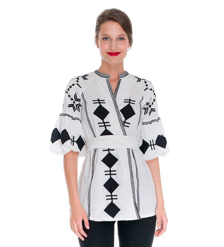 Blanco Jose Blusa San Blanco San Jose Blusa Almatrichi Almatrichi FTcKJ1l