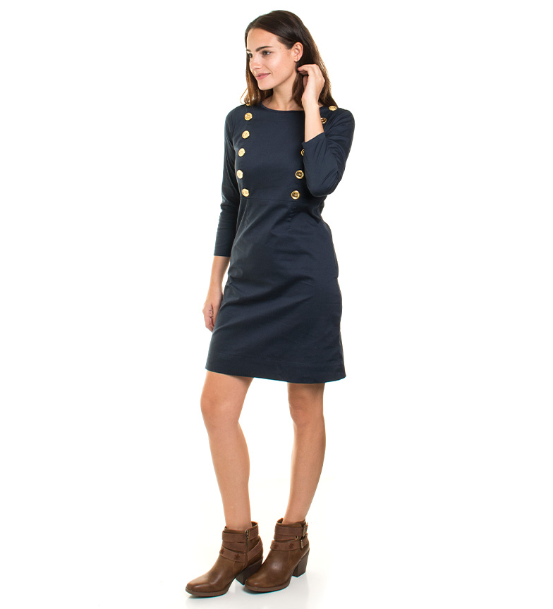 New New Almatrichi Vestido Marino Almatrichi Glen Marino Vestido Vestido Glen Almatrichi 8OkXwn0P