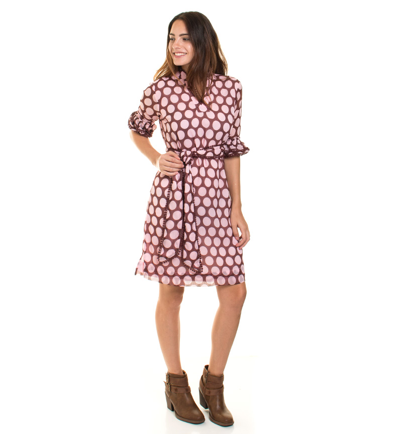 Almatrichi Rosa Almatrichi Lady Pink Lady Vestido Pink Almatrichi Rosa Vestido VqSzMpU