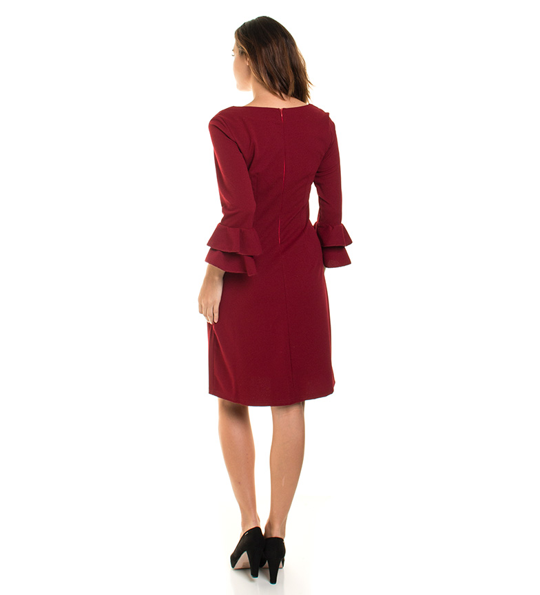 Almatrichi Almatrichi Almatrichi Roberta Burdeos Vestido Roberta Burdeos Vestido 54A3jLqR