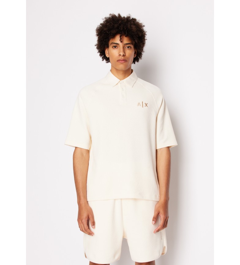Armani Exchange Poloblock off-white - Esdemarca Geschäft für 