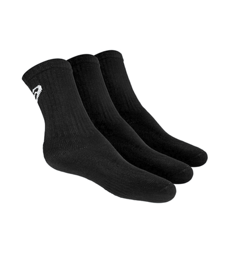 Asics Confezione da 3 paia di calzini neri