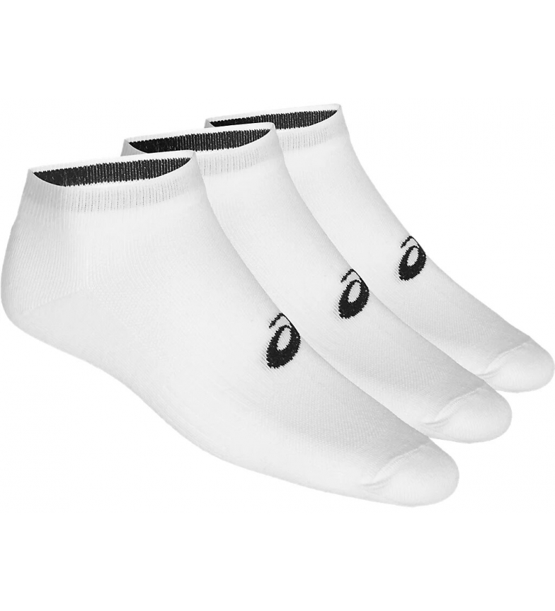 Asics Pack of 3 Socks Ped white
