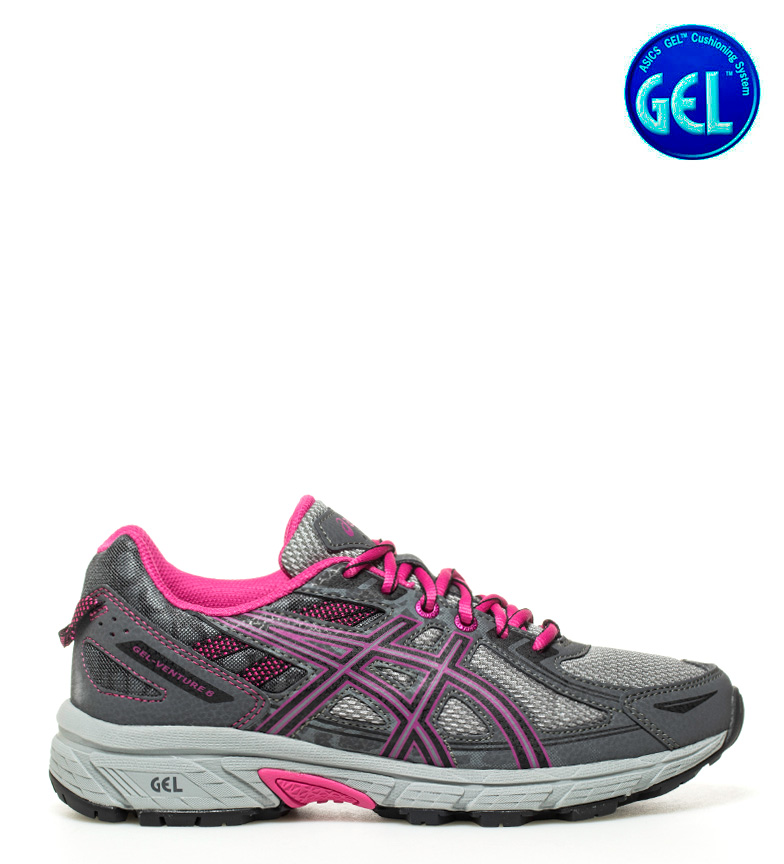 Asics Trail Gel 6 Adventure GS blu arancione Donna Asics Trail Gel 6 Adventure GS blu arancione Donna