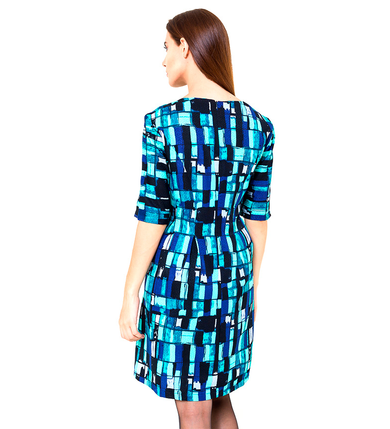 mircabNegroAzul Azura Azura mircabNegroAzul Vestido Multicolorb Vestido Azura Multicolorb Vestido ul13KFJc5T