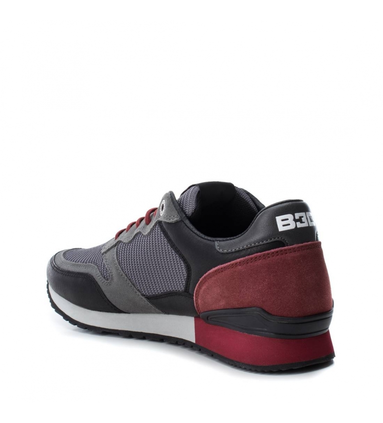 a Deportivo Bass3d Zapato 040215 Gris Plano By Xti 1c3JTulFK