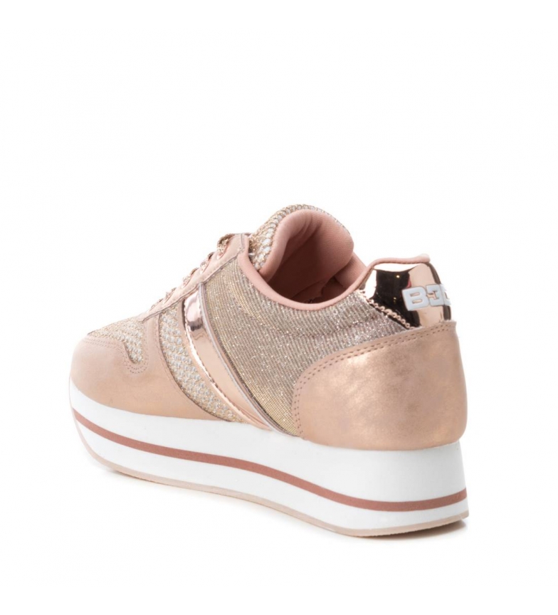 Scarpe 041630 Altezza Bass3d Xti Basso By Donna Suola Tessuto A Nudo 3cm 1 Ftw6qE6