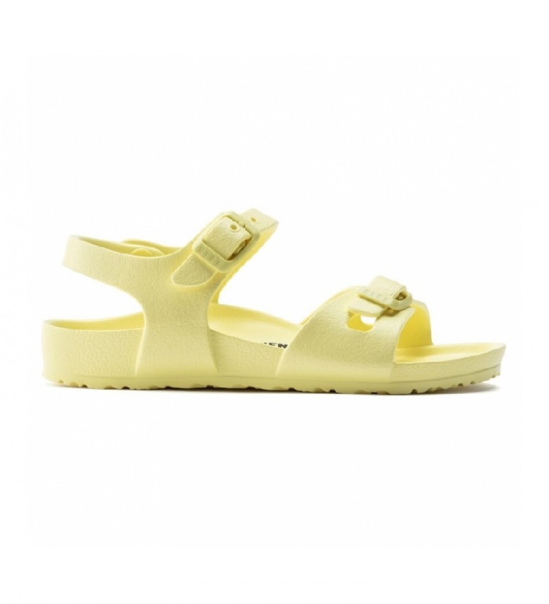 soft yellow rubber birkenstocks