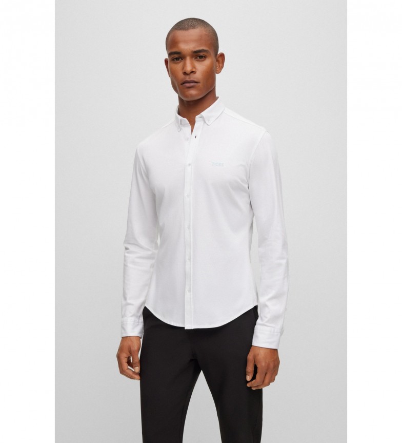 BOSS Shirt BiadoR white - ESD Store fashion, footwear and accessories ...