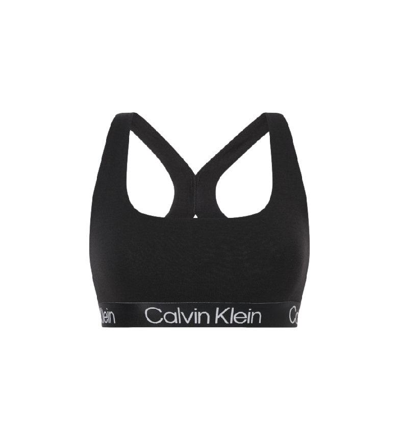 Calvin Klein Soutien-gorge Bralette - Structure moderne 000QF6684E noir