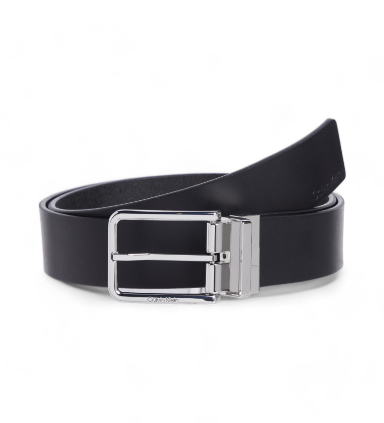 Calvin Klein Coffret cadeau avec ceinture en cuir avec deux boucles noir Esdemarca Store mode chaussures et accessoires chaussures de grandes marques et chaussures de createurs