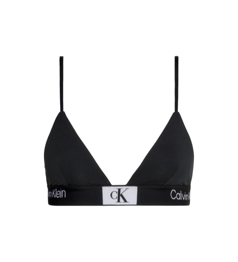 Calvin Klein Triangle Bra CK96 black - ESD Store fashion, footwear and  accessories - best brands shoes and designer shoes