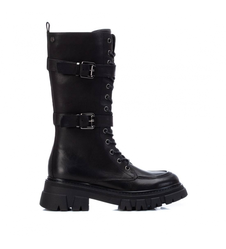 Carmela Leather boots 068023 black